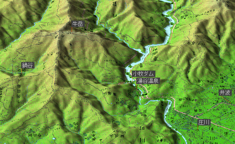 ���x�o�R�|���x�ߕӂ̒��Ր}