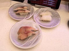 寿司３皿