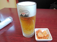 ビールセット（ジョッキビール＋ニラホルモン＋酢豚）