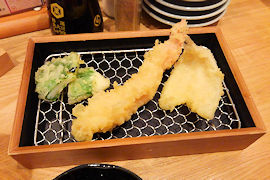 天ぷら海鮮３種